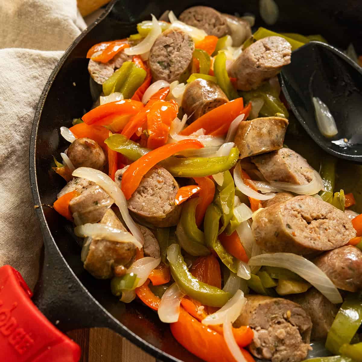 Grilled Italian Sausage and Peppers