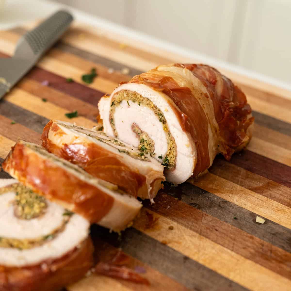 Rolled Stuffed Turkey Breast