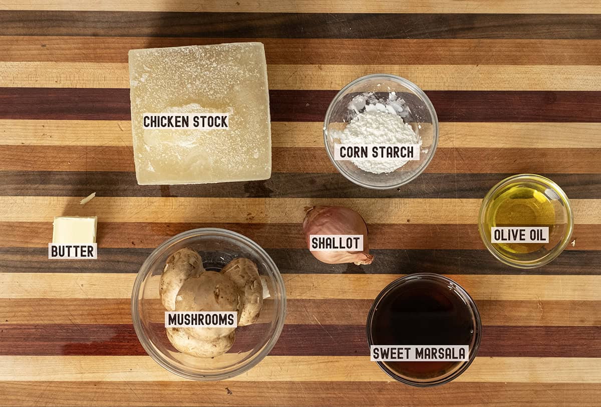 Ingredients for the the recipe.