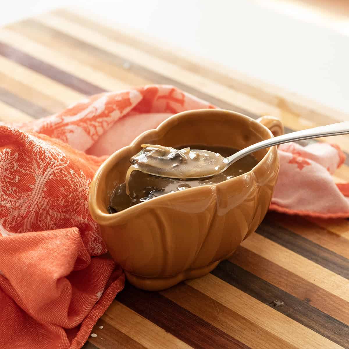 Marsala Mushroom Gravy