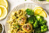 Savory Gluten-Free Chicken Piccata Meatballs