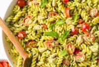 Quick and Flavorful Gluten Free Tuna Pesto Pasta