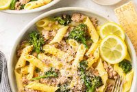 Hearty Sausage and Broccolini Pasta