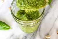 Creamy Cashew Pesto Whole30 Paleo Vegan
