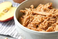Whole30 Apple Cider Pulled Pork Instant Pot Recipe