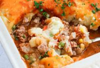 Savory Turkey Potato Bake