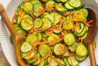Effortless Cucumber Carrot Crunch