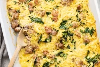 Hearty Tuscan Spaghetti Squash Gratin