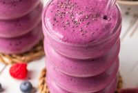 Berry Bliss Cottage Cheese Smoothie