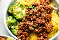Whole30 Bunless Sloppy Joe Bowls
