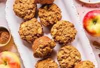 Wholesome Apple Cinnamon Protein Muffins Gluten Free
