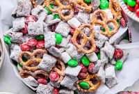 Jolly Christmas Puppy Chow Treat
