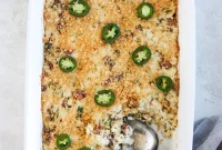 Low Carb Bacon Jalapeno Chicken Popper Bake