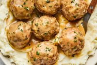 Effortless Gluten-Free Swedish Meatballs & Gravy