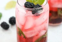 Guilt-Free Blackberry Mojito