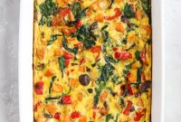 Wholesome Roasted Vegetable Breakfast Bake
