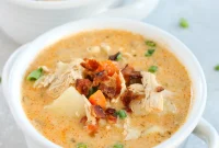 Spicy Buffalo Chicken Chowder