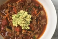 Veggie-Packed Whole30 Beef Chili