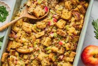 Ultimate Gluten Free Stuffing Dairy Free Adaptable
