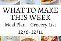 Weekly Recipe Inspiration December 6 to 11