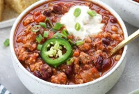 Set-It-and-Forget-It Gluten-Free Turkey Chili