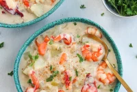 Creamy Dairy-Free Paleo Seafood Chowder