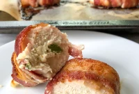 Paleo Bacon-Wrapped Jalapeño Chicken