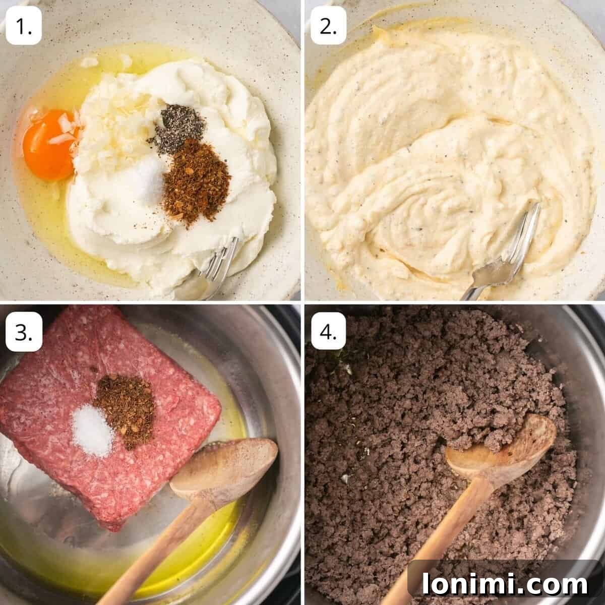 photos of step by step recipe instructions