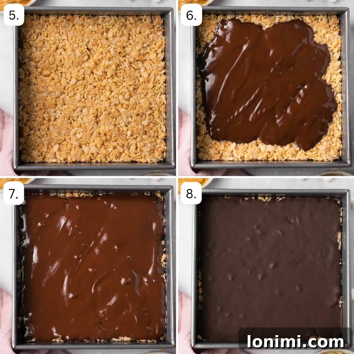 the second set of steps for making this recipe
