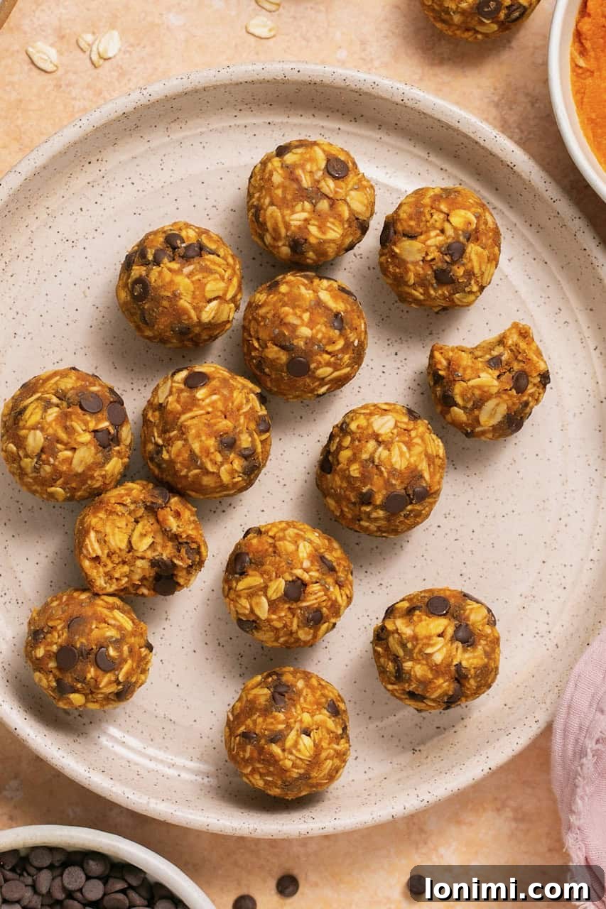 bliss balls on a plate 