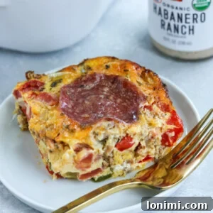 Morning Pizza Bake 5 Pizza Breakfast Casserole