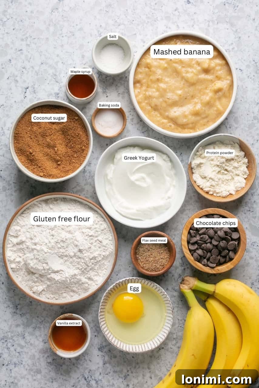 ingredients labeled and in nesting bowls