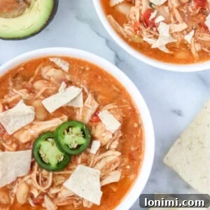 Dreamy Dairy Free Chicken Tortilla Chili 6 Creamy Tortilla Chicken Chili