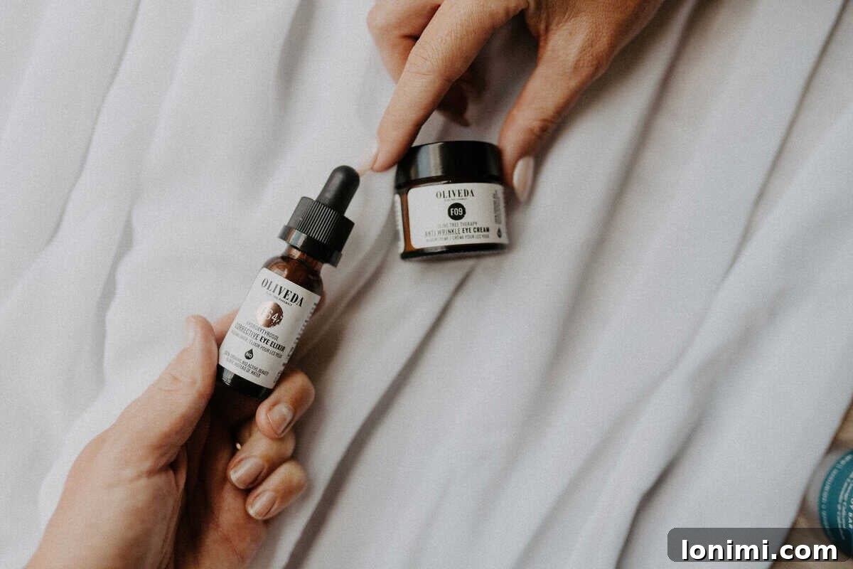 Oliveda Skincare Unveiled: Your Essential Guide and Honest Review 7 Oliveda products being held by 2 hands