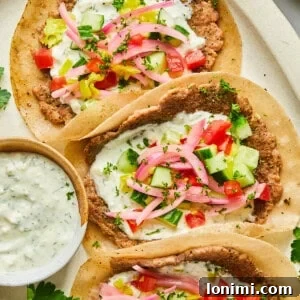 Greek turkey smash burger tacos