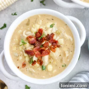 Dairy Free Crab and Corn Chowder