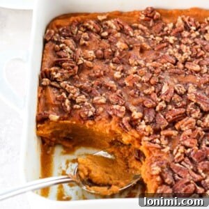 Easy Paleo Sweet Potato Casserole