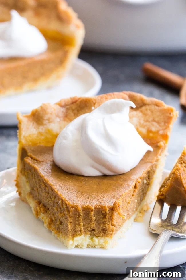 Classic Paleo Pumpkin Pie