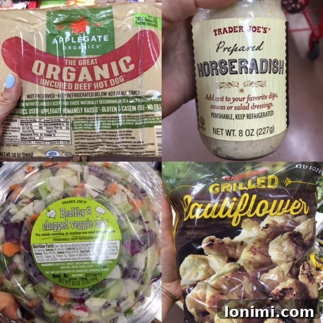 Trader Joe Whole30 Essentials 8 Trader Joe's Organic Grass-Fed Ground Beef and GT's Kombucha for Whole30