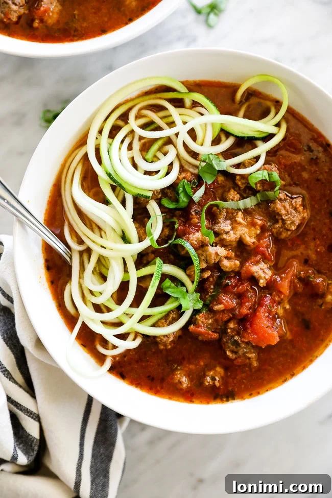 Tek Tepside Dana Brokoli (Whole30 ve Keto Uyumlu) 5 Crock Pot Lasagna Soup