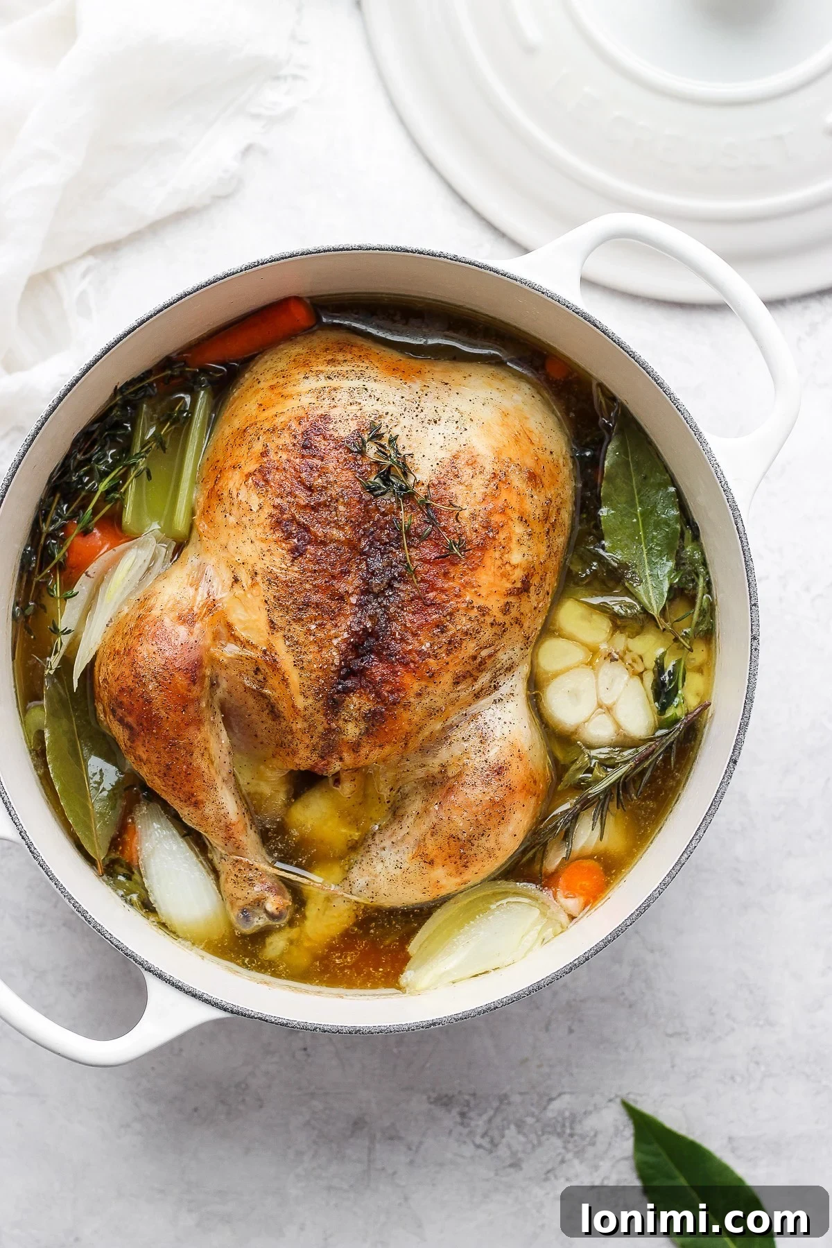 Tek Tepside Dana Brokoli (Whole30 ve Keto Uyumlu) 8 Sunday Afternoon Roasted Chicken Soup