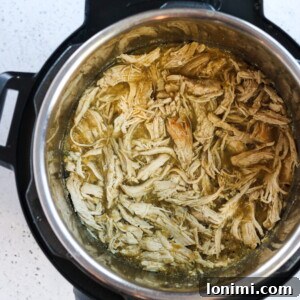 Instant Pot Salsa Verde Chicken