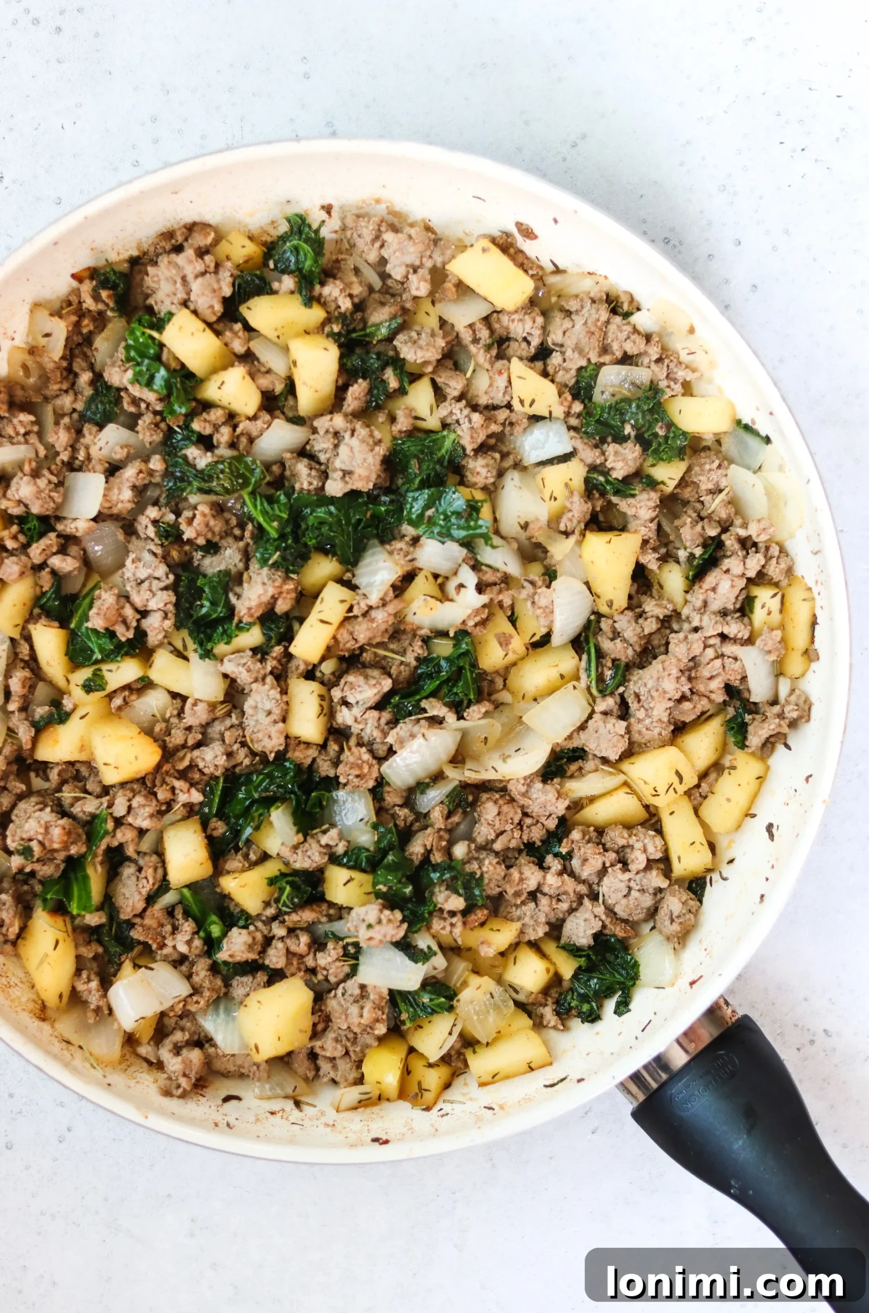 The fully assembled Harvest Stuffed Acorn Squash, glistening and ready to serve