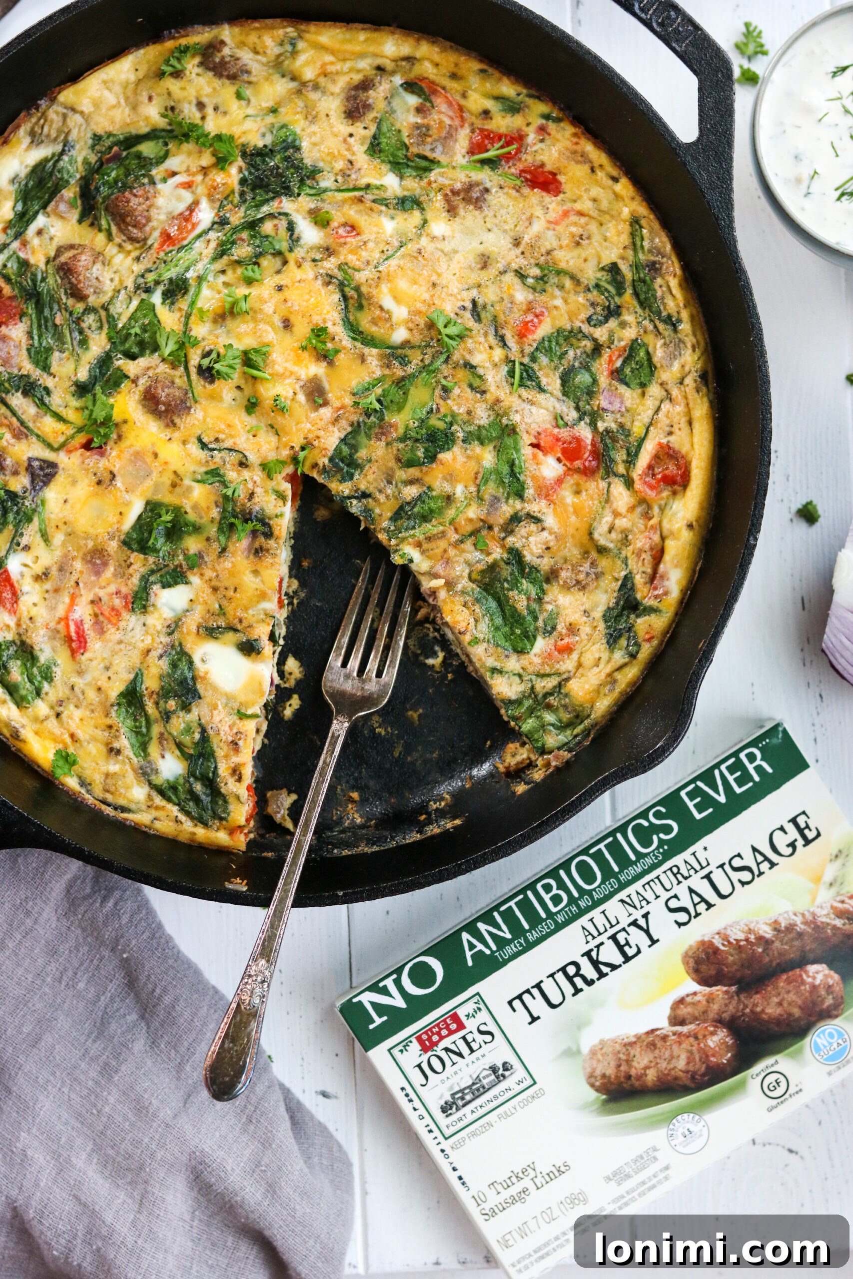 Vibrant Whole30 Mediterranean Frittata 5 Mediterranean Frittata