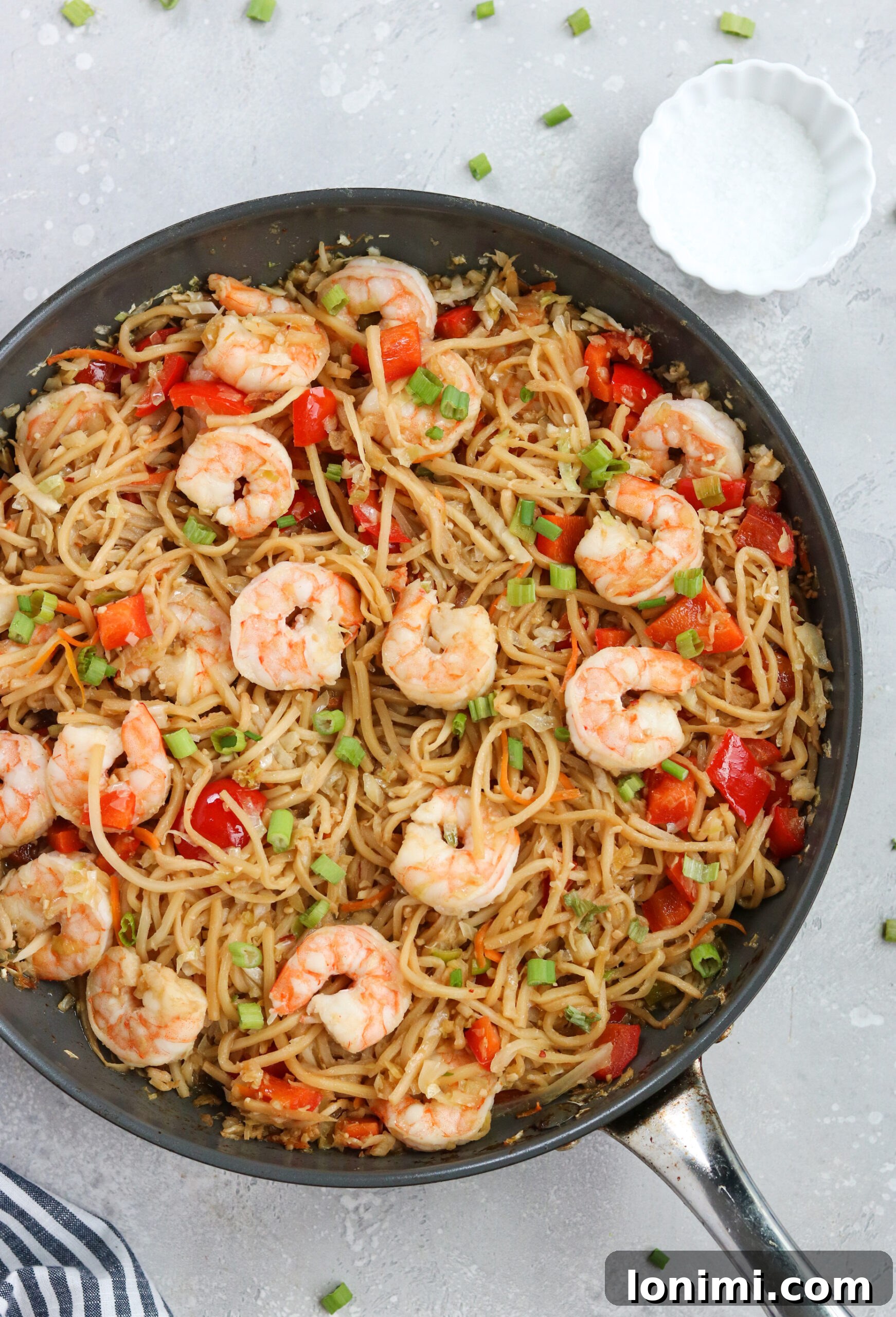 Clean Eating Whole30 Paleo Keto Shrimp Lo Mein 3 Paleo Shrimp Lo Mein