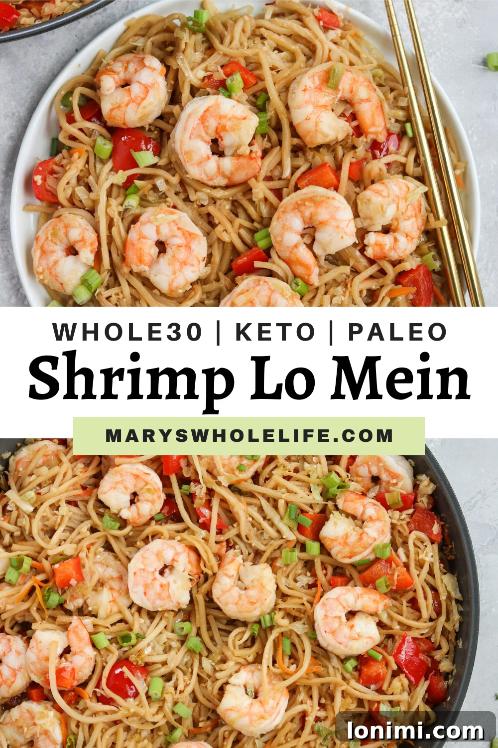 Clean Eating Whole30 Paleo Keto Shrimp Lo Mein 6 img 5124 5
