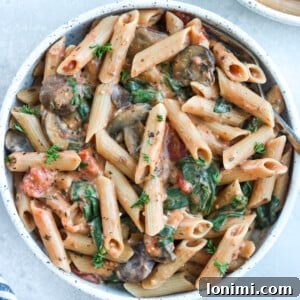 Creamy Tomato Penne Pasta made in the Instant Pot