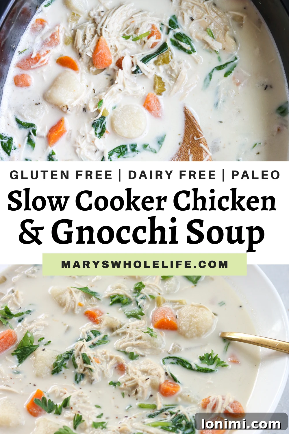 Gluten-Free Chicken Gnocchi Soup