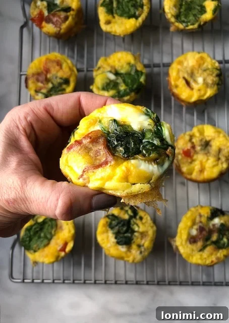 Savory BLT Egg Muffins 2 Delicious and healthy BLT Egg Cups, perfect for Whole30 meal prep