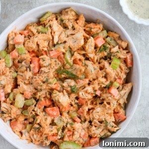 Keto Buffalo Chicken Salad